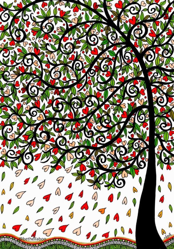 Bethellaboo Art & Illustration 30 Tree of Hearts